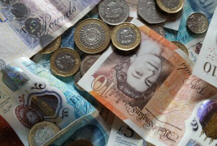 UK notes and coins